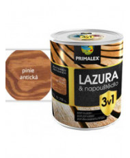 Primalex Lazura & napouštědlo 3v1, Syntetické lazury