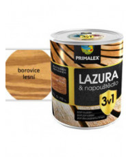 Primalex Lazura & napouštědlo 3v1, Syntetické lazury