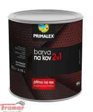 Primalex Jednovrstvá barva 2v1, Vrchní emaily a barvy